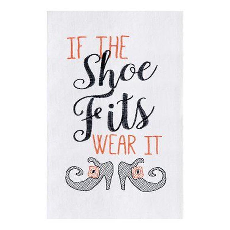 C&F Flour Sack Towel If the Shoe Fits