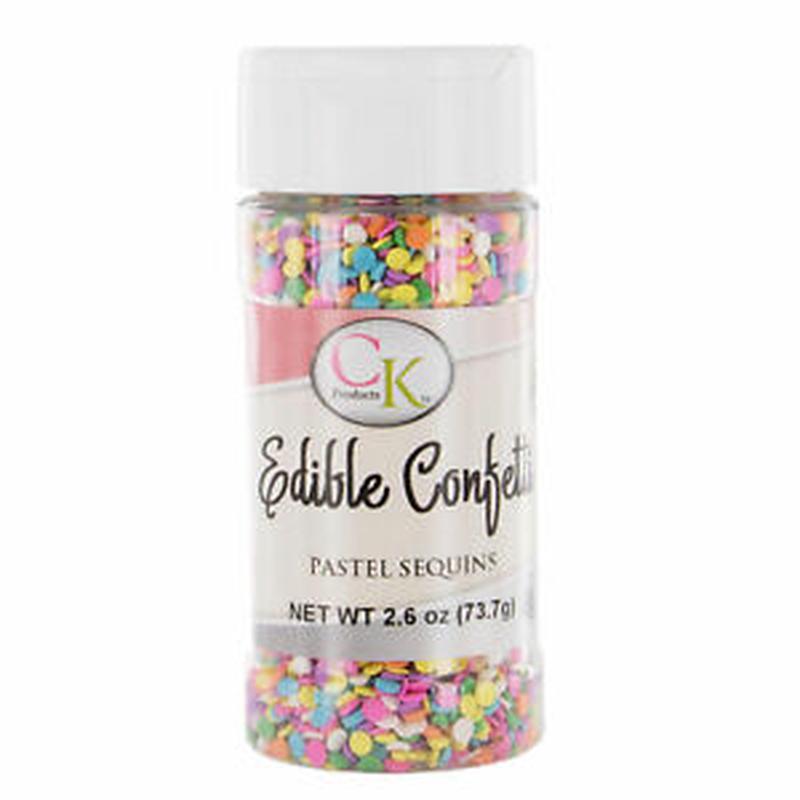 CKP Edible Confetti Pastel Sequins