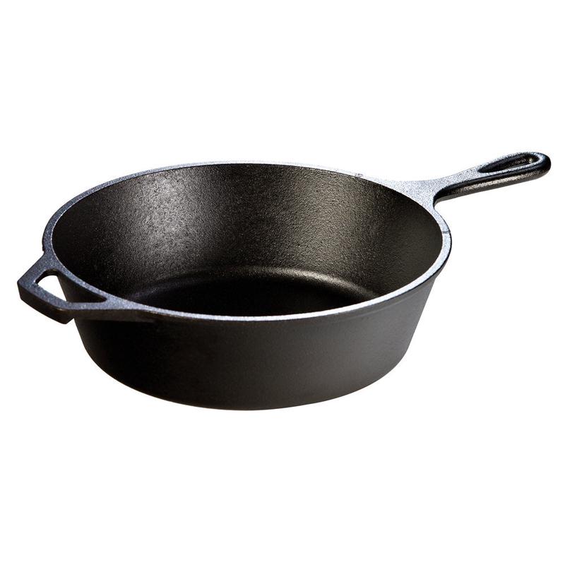 Lodge 10.25 Inch Cast Iron Deep Skillet