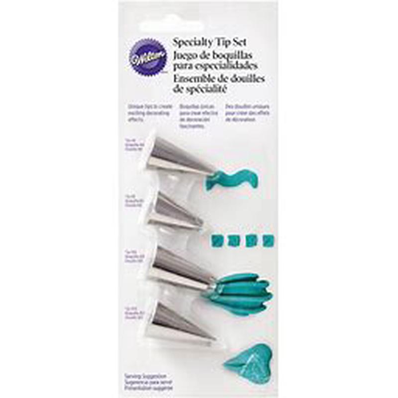 Wilton Specialty Tip Set of 4