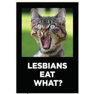 Ephemera Magnet Lesbians Eat What?
