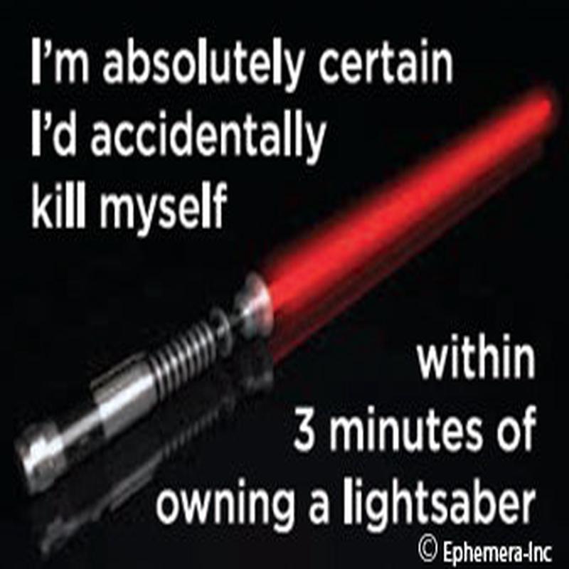 Ephemera Magnet Lightsaber