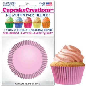 Siege Cupcake Creations Light Pink Baking Cups