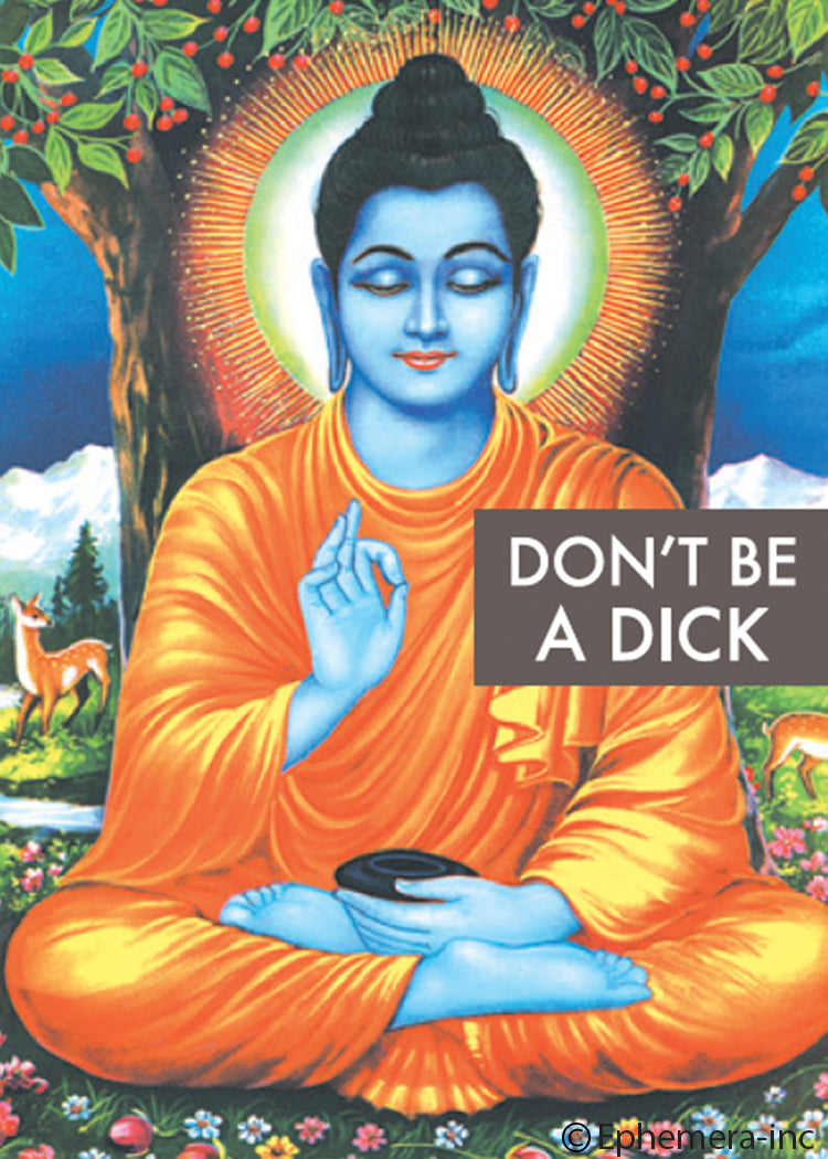 Ephemera Magnet Don't be a Dick