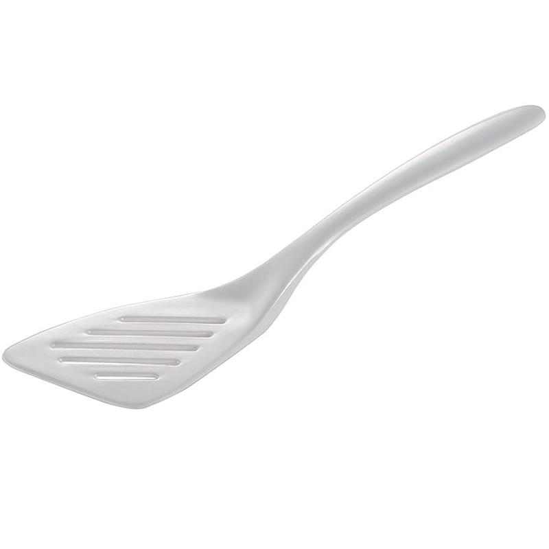 Gourmac White Mini Slotted Turner 7.75"