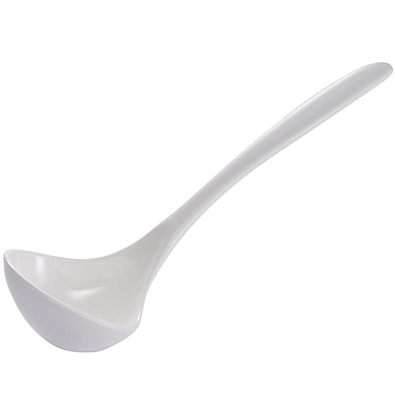 Gourmac White Mini Soup Ladle 7.5"