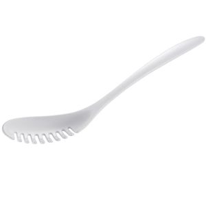 Gourmac White Pasta Server 12.75"