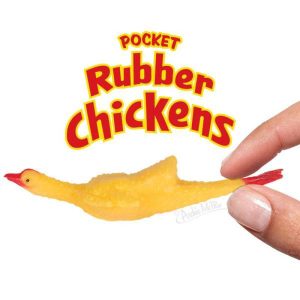 Pocket Rubber Chicken 3"