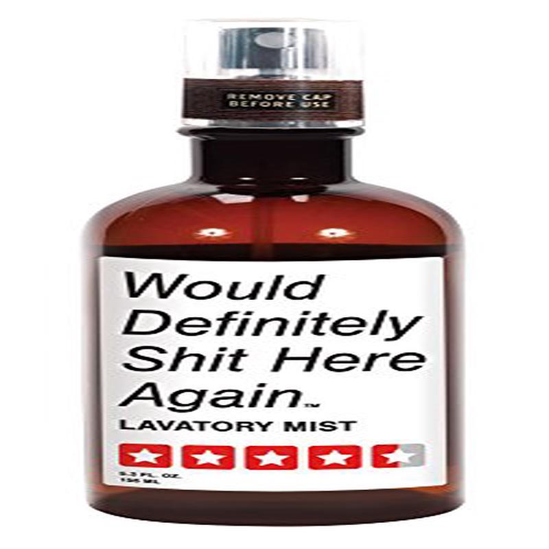 Blue Q Lavatory Mist Would Definitely Shit Here Again