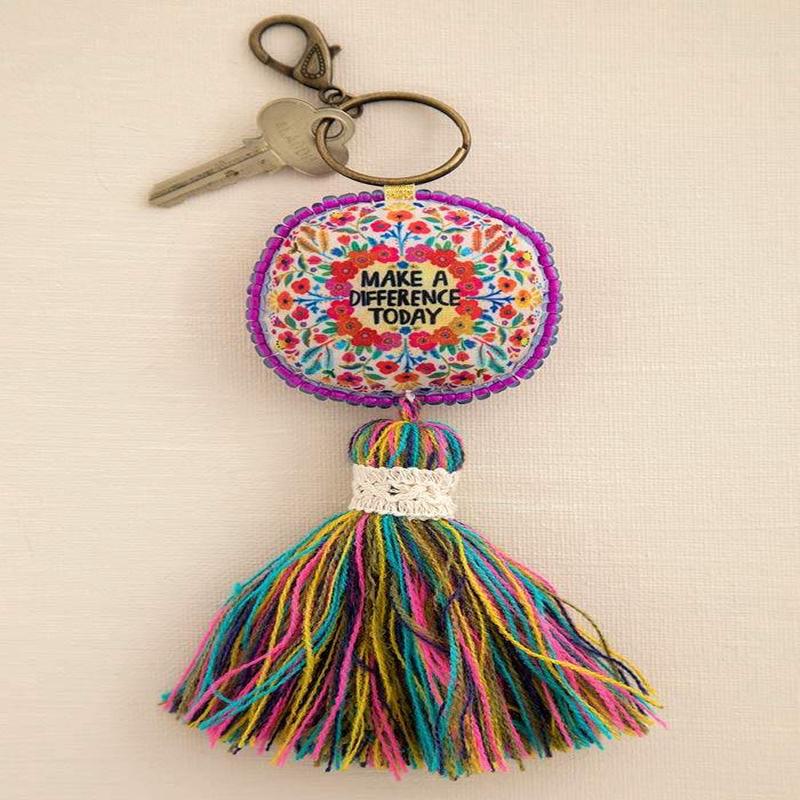 Natural Life Keychain Make a Difference Today