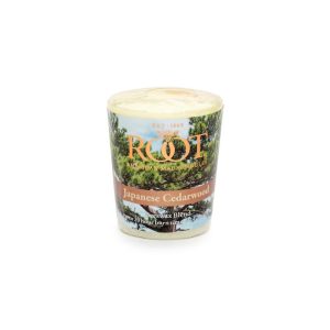 Root 20 hour Japanese Cedarwood Votive Candle