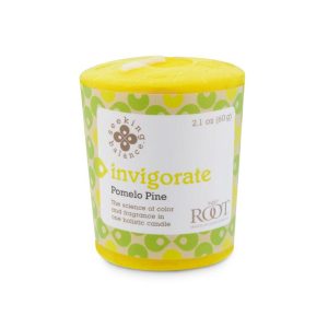 Root 20 hour Seeking Balance Invigorate Pomelo Pine Votive