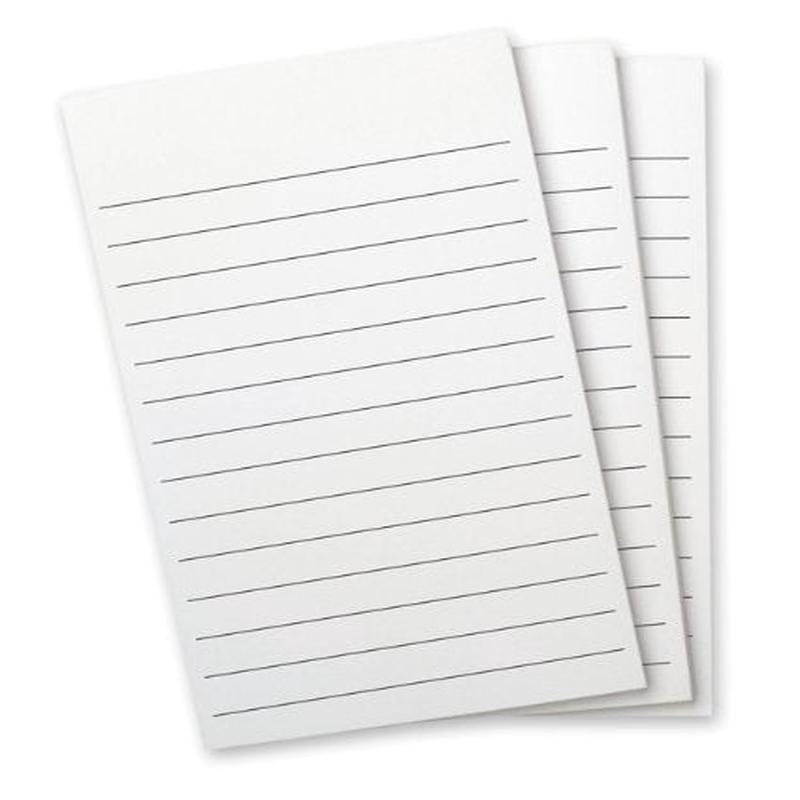 Wellspring Flip Note Refill 3/Pack Lined Pads