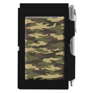 Wellspring Flip Notes Green Camouflage