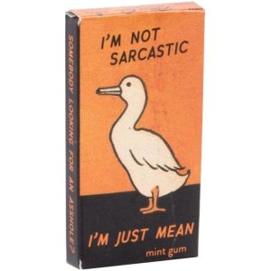 Blue Q Gum I'm Not Sarcastic