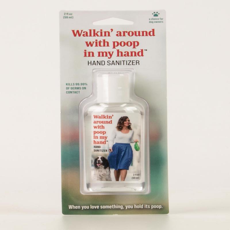 Blue Q Hand Sanitizer Walkin' around with poop in my hand