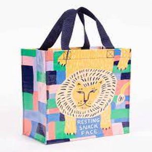 Blue Q Handy Tote Resting Snack Face