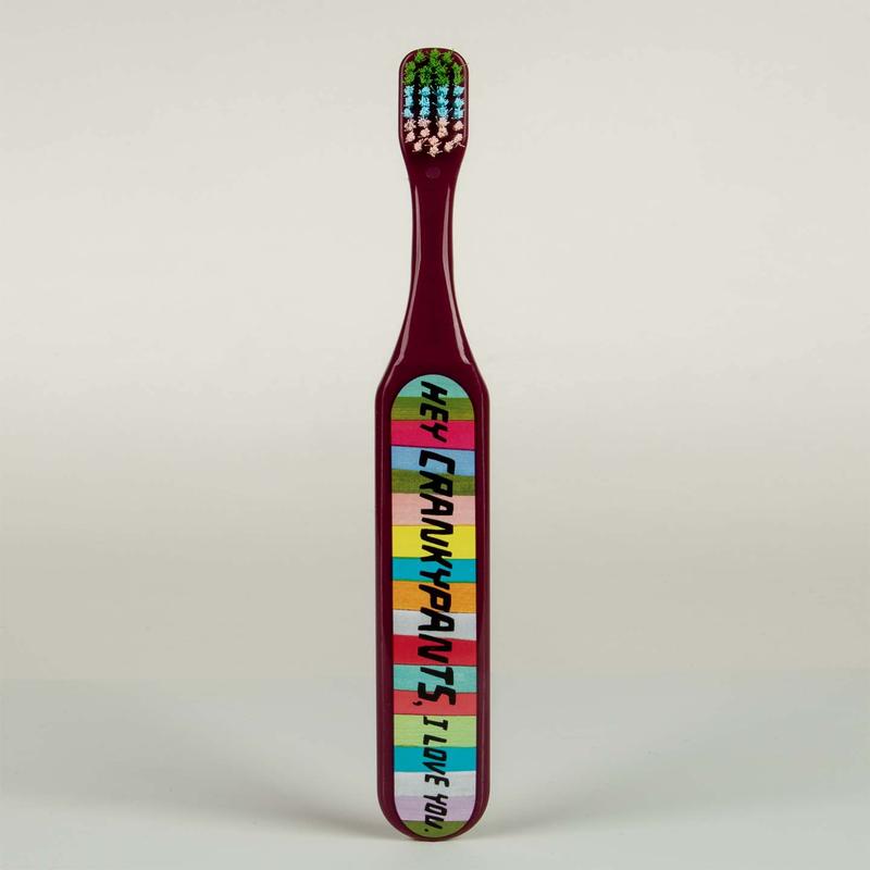 Blue Q Hey Crankypants, I love you Toothbrush