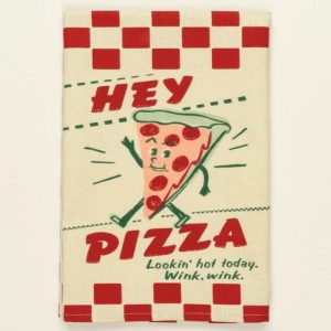 Blue Q Hey Pizza Dish Towel