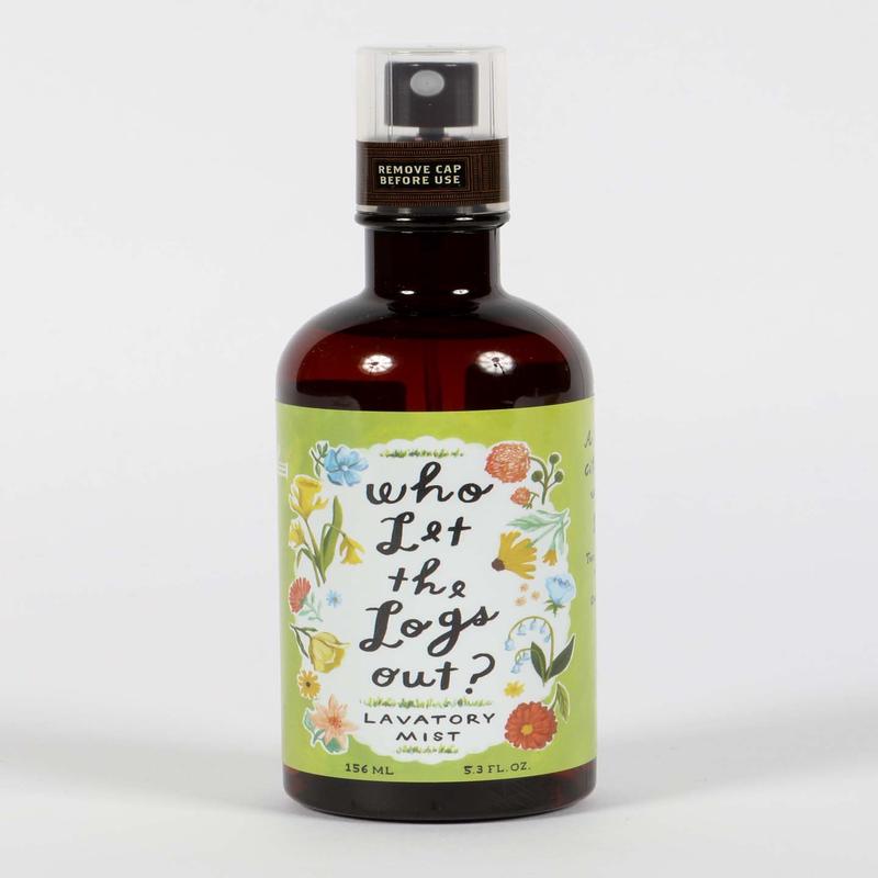 Blue Q Lavatory Spray Who Let The Logs Out?