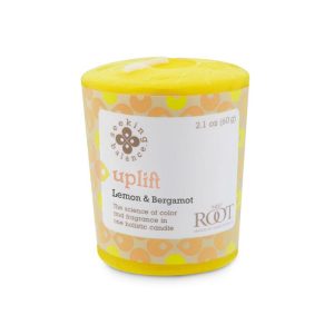 Root Seeking Balance Uplift 20 Hour Votive Candle