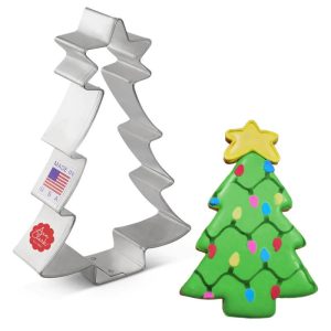 Ann Clark Christmas Tree with Star Cookie Cutter