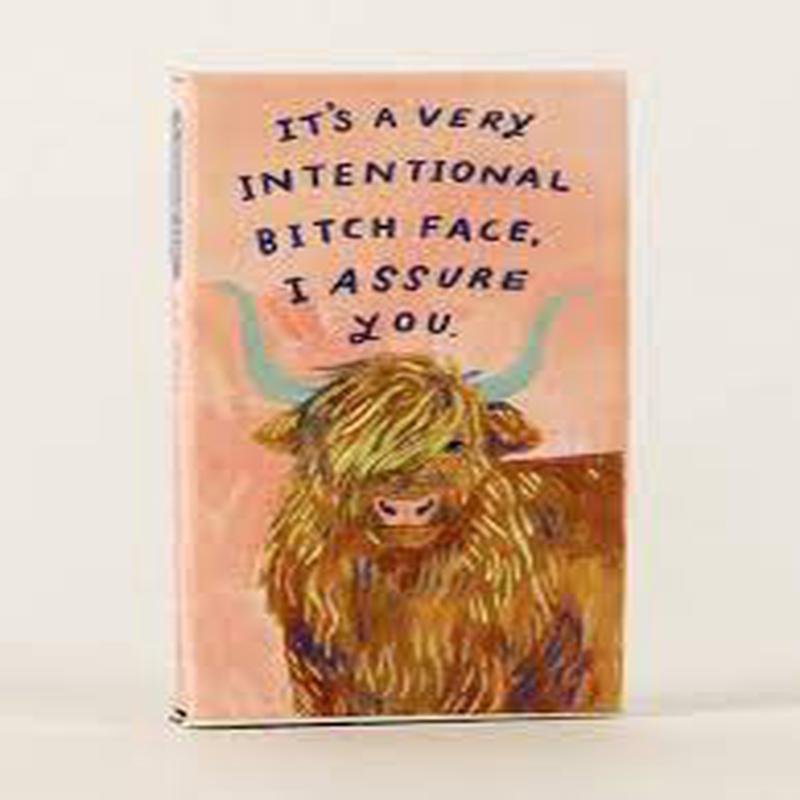 Blue Q Gum Intentional Bitch Face