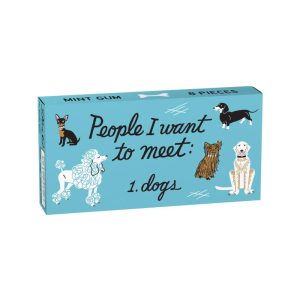Blue Q Gum People to Meet Dogs