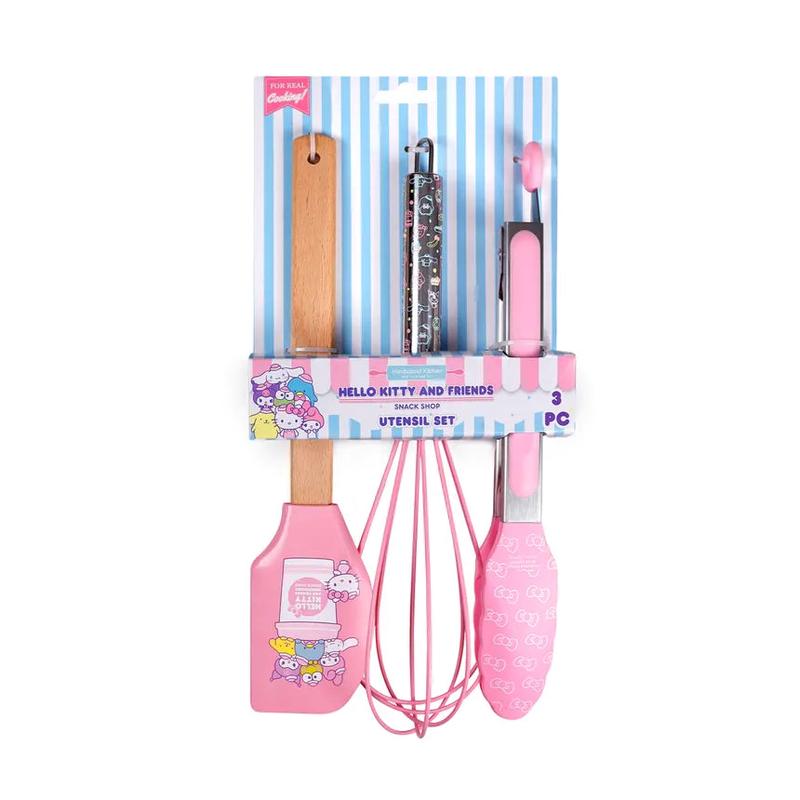 Handstand Kitchen Hello Kitty and Friends 3pc Utensil Set