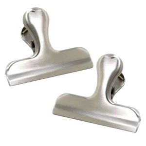 Norpro Stainless Steel Bag Clips Set of 2
