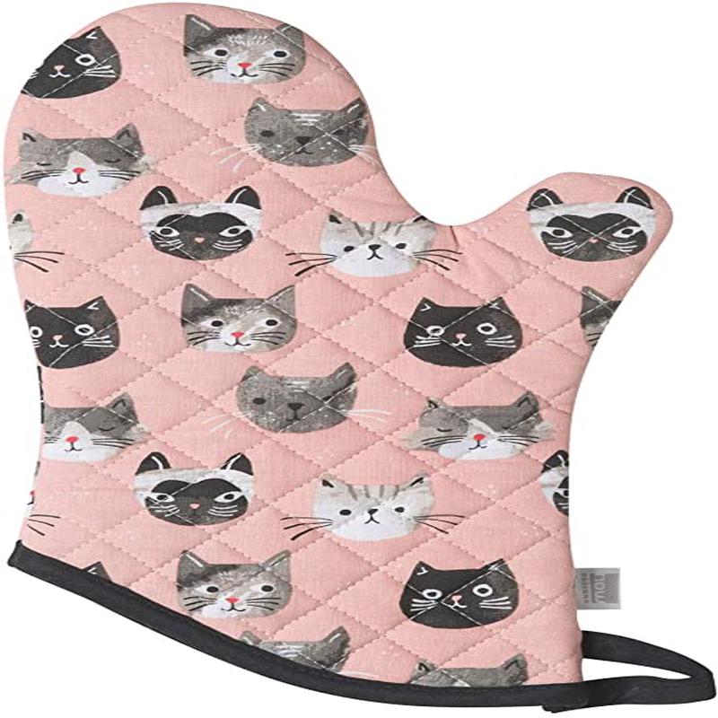 Now Designs Oven Mitt Basic Cats Meow