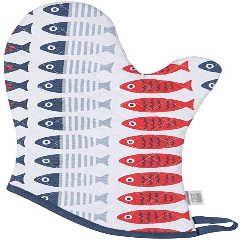 Now Designs Oven Mitt Little Fish