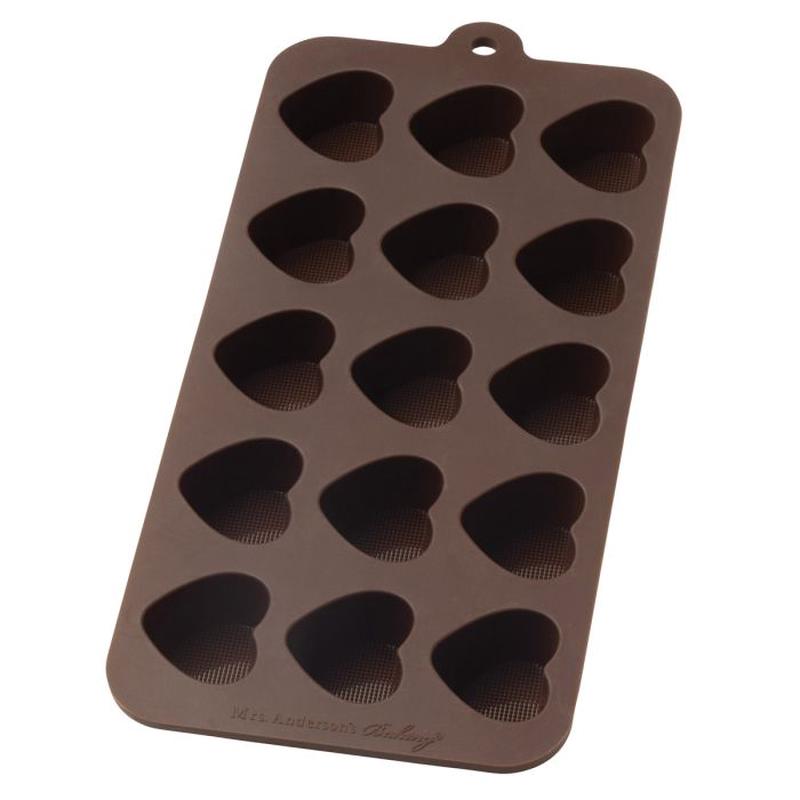HIC Mrs. Anderson's Baking Chocolate Mold, Heart