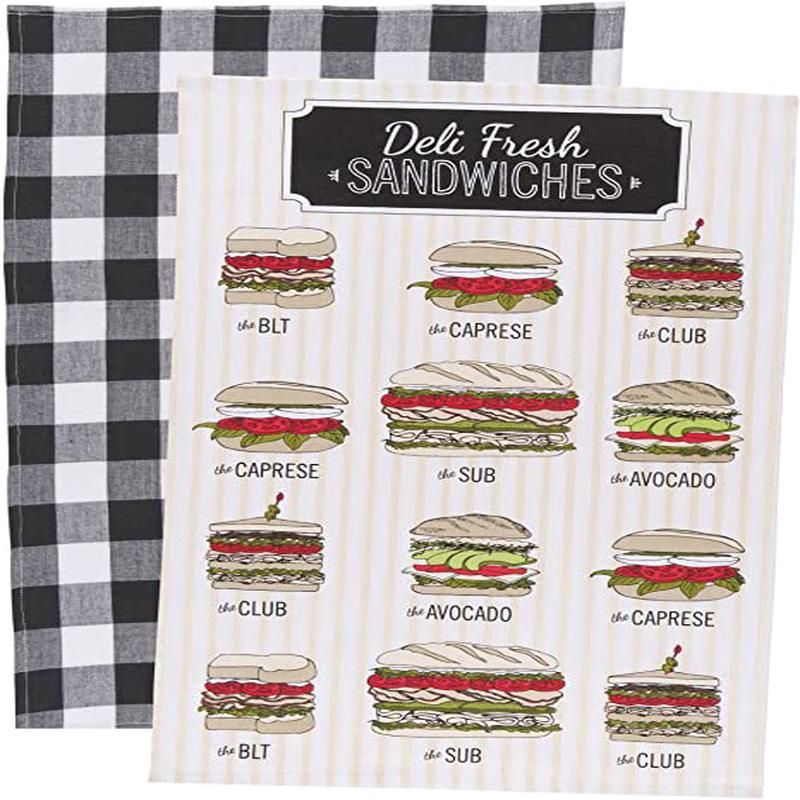 Now Designs Deli Fresh Dish Towels Set of 2