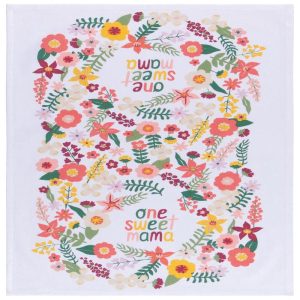 Now Designs Dish Towel One Sweet Mama Print