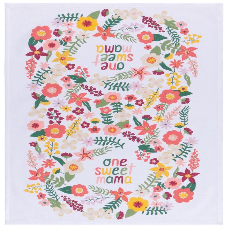 Now Designs Dish Towel One Sweet Mama Print