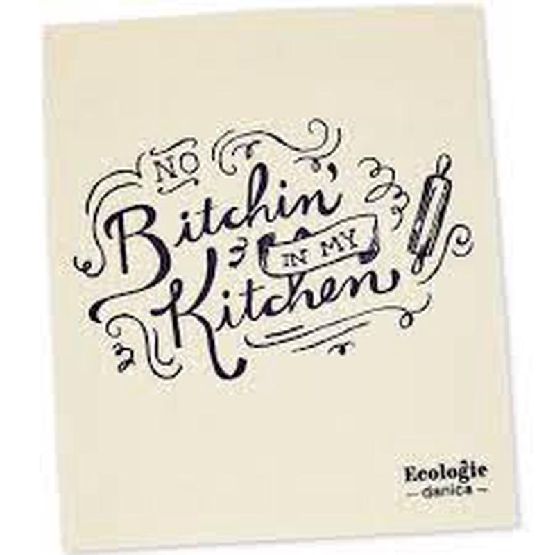Now Designs No Bitchin' In My Kitchen Swedish Cloth