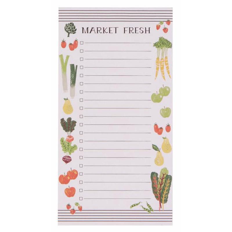 Now Designs Notepad List It Farmers Market