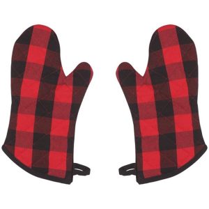 Now Designs Superior Buffalo Check Oven Mitts
