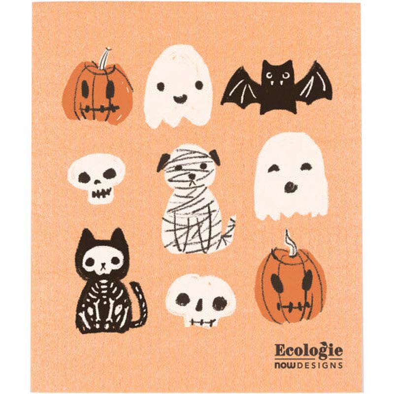Now Designs Swedish Dishcloth Happy Howloween
