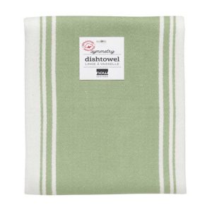 Now Designs TeaTowel Symmetry Dishtowel Sage