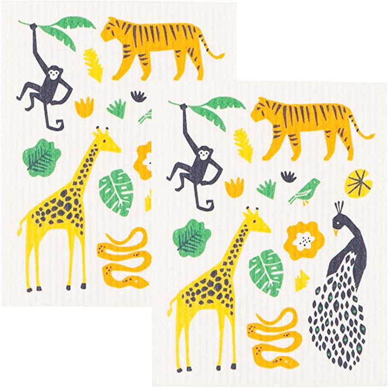 Now Designs Wild Bunch Swedish Sponge Set of 2