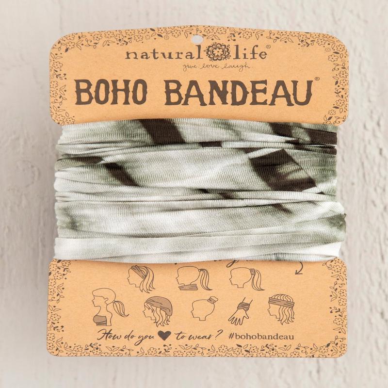 Natural Life Olive Tonal Boho Bandeau