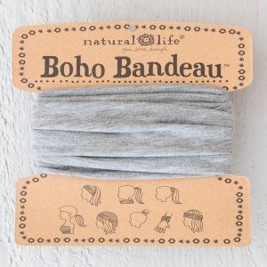Natural Life Solid Heather Grey Boho Bandeau