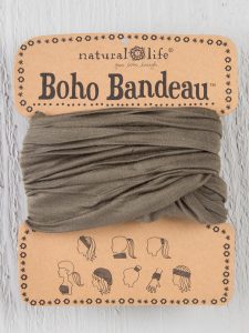 Natural Life Solid Olive Boho Bandeau