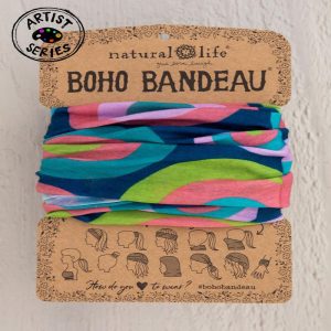 Natural Life Turquoise Circles Boho Bandeau