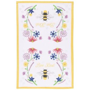 Now Design Bee Kind Dishtowel