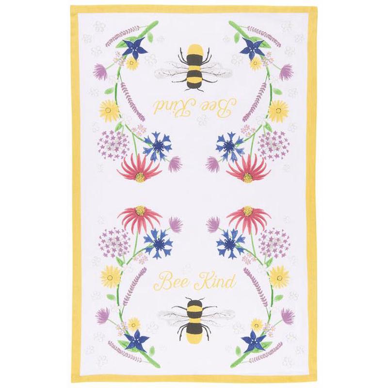 Now Design Bee Kind Dishtowel