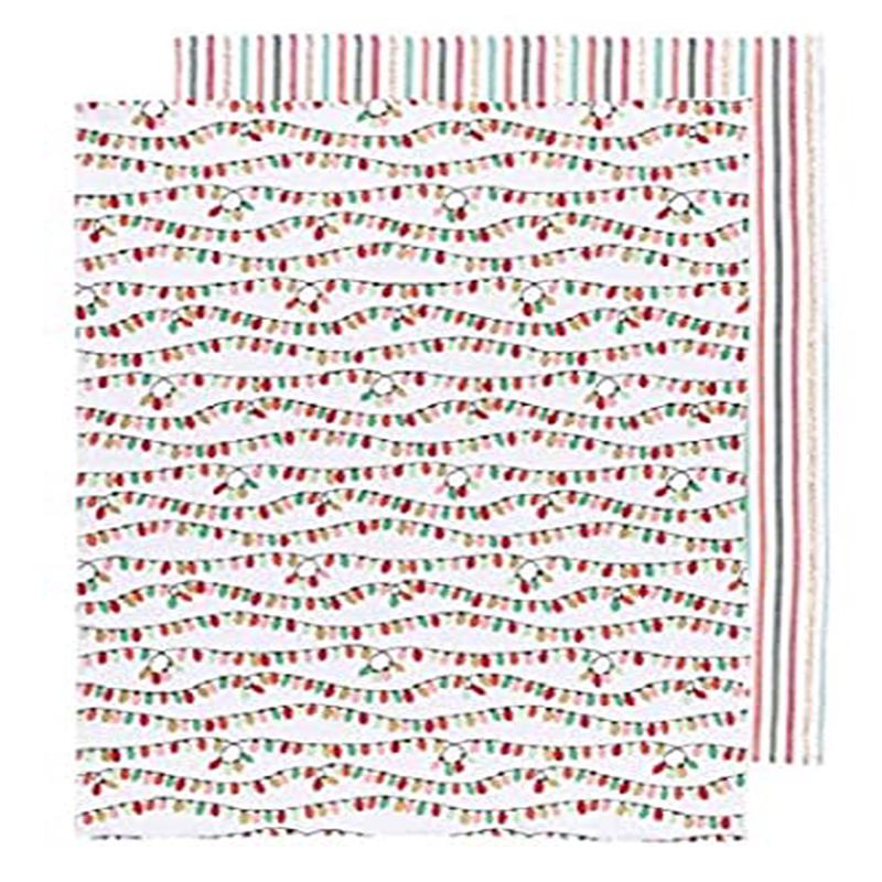 Now Designs Dish Towel Christmas Lights