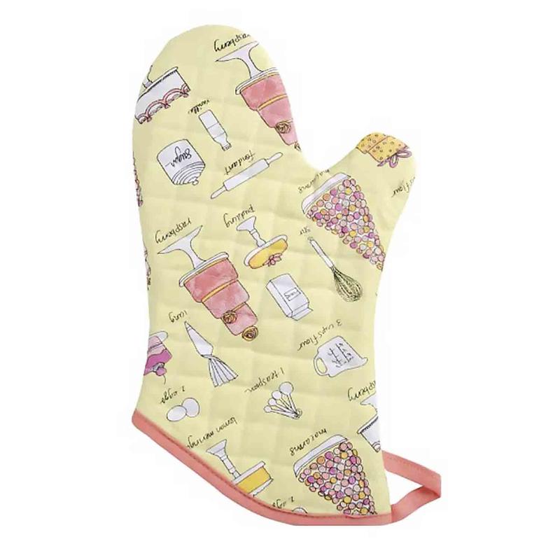 Now Designs Oven Mitt Bake A Cake